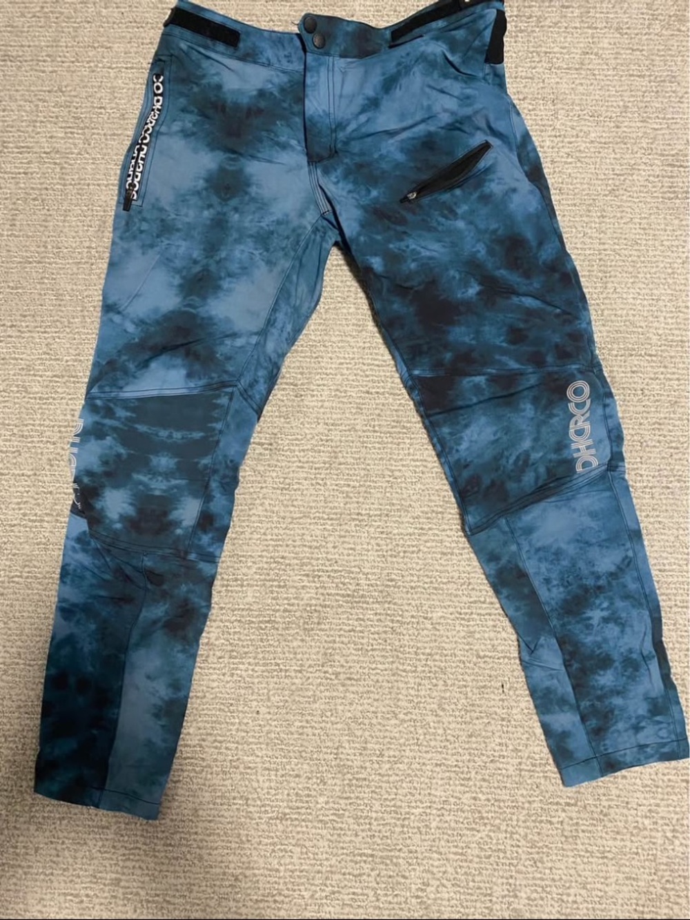 Dhoko Blue Tie-Dye Jogger Pants for Women